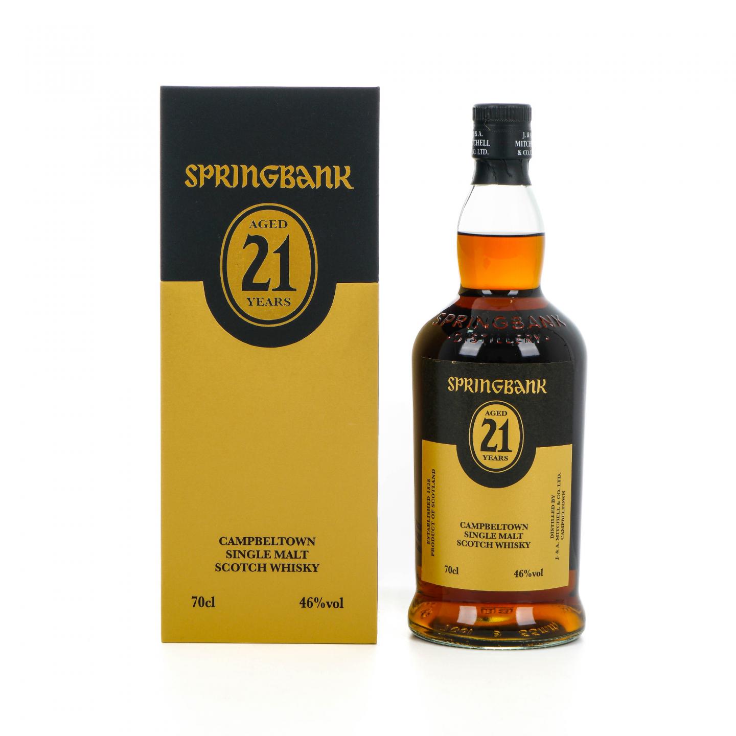 Springbank 云顶 21年 2022 700ml