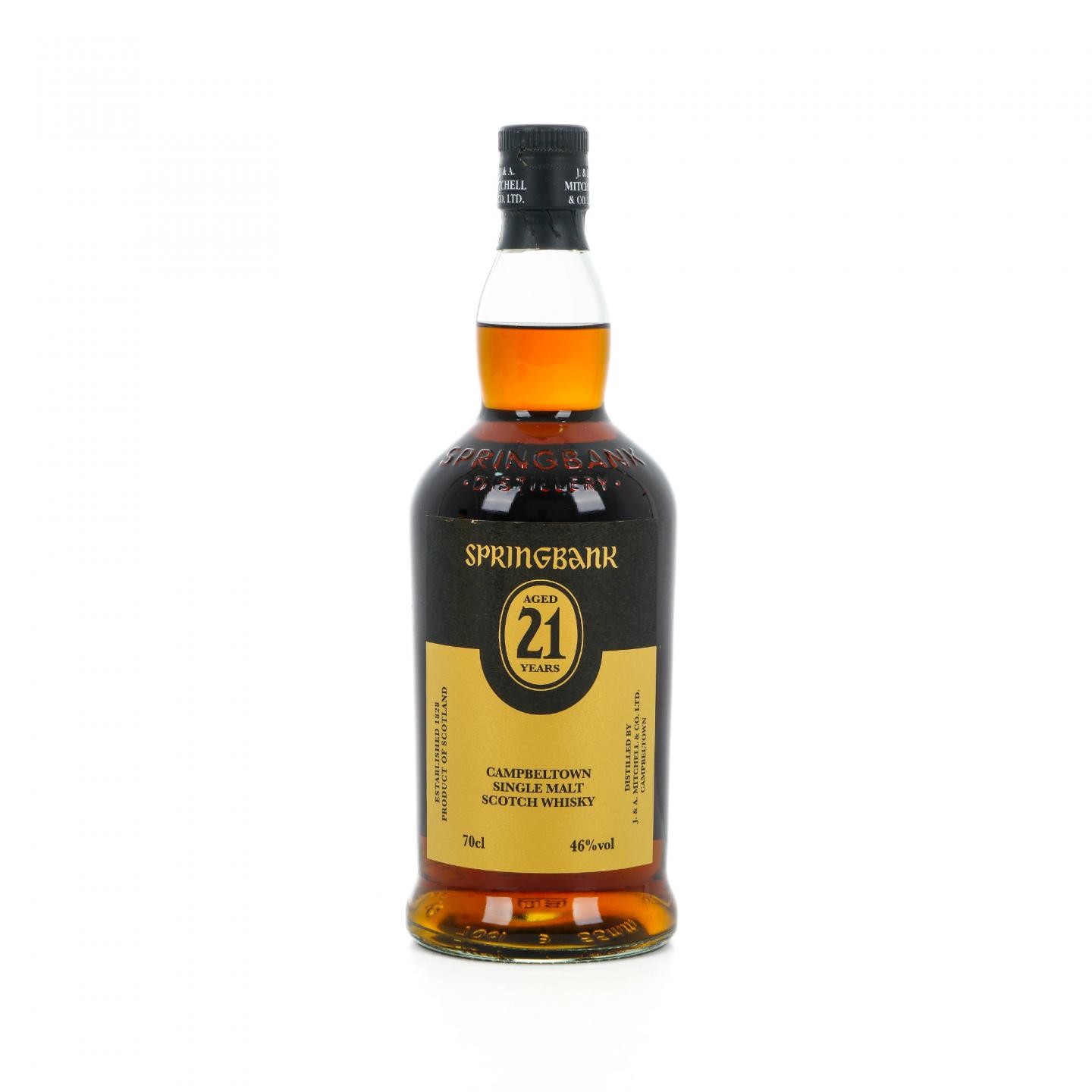 Springbank 云顶 21年 2022 700ml