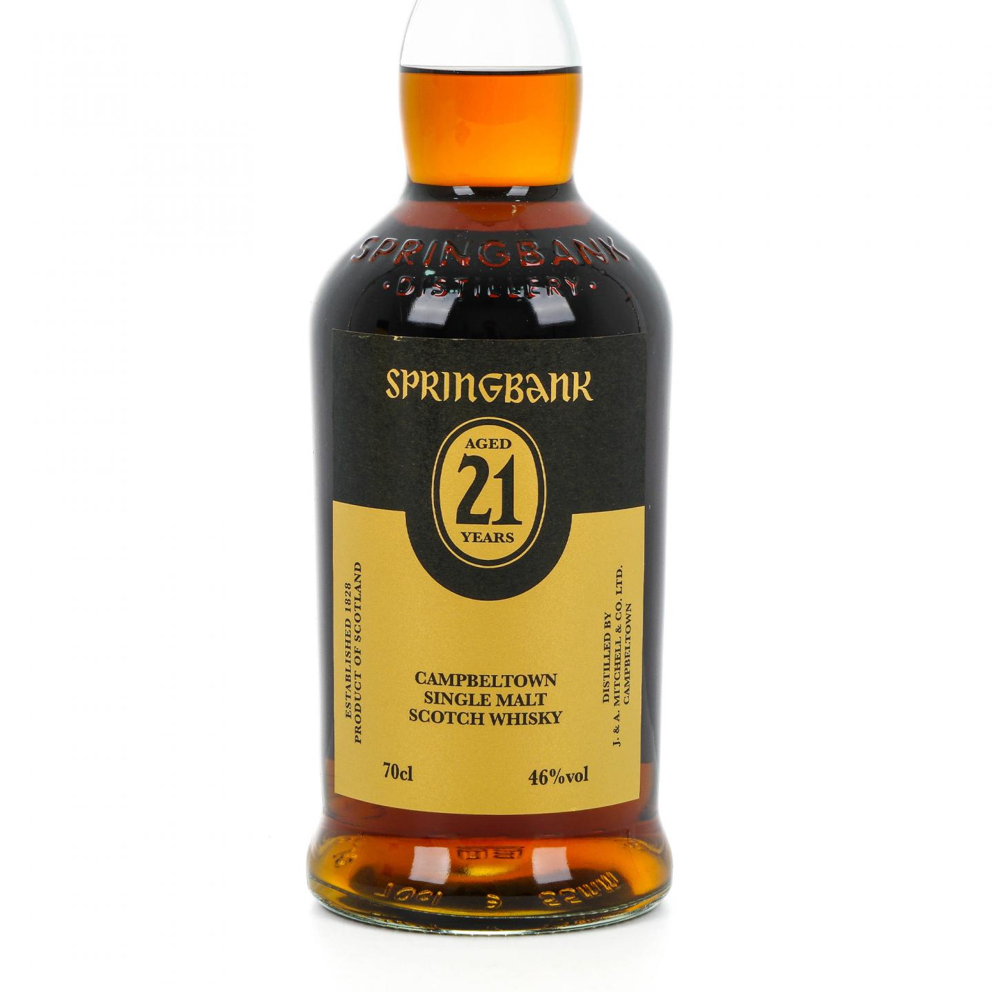 Springbank 云顶 21年 2022 700ml