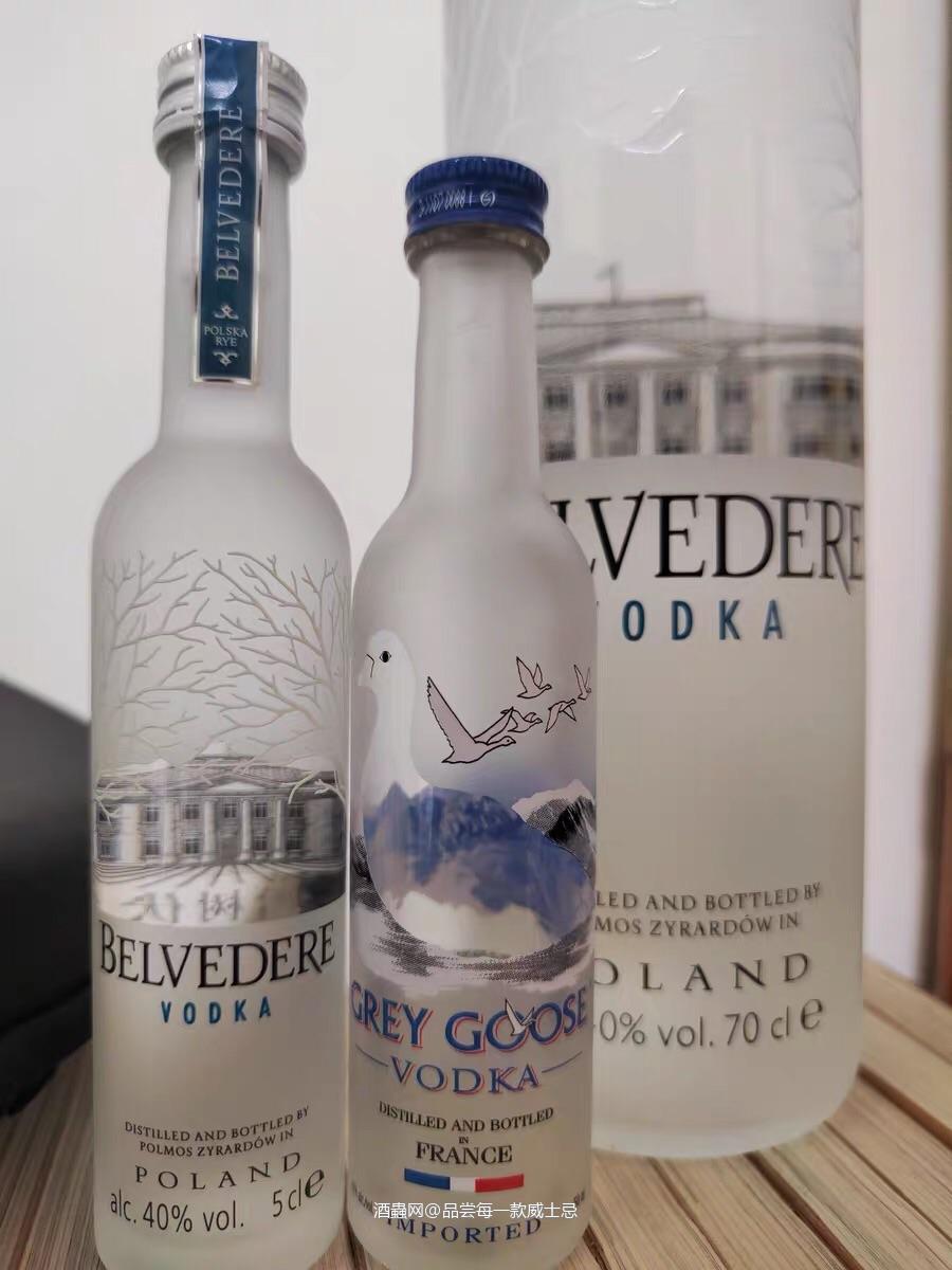 来自波兰和俄罗斯的两款伏特加酒
