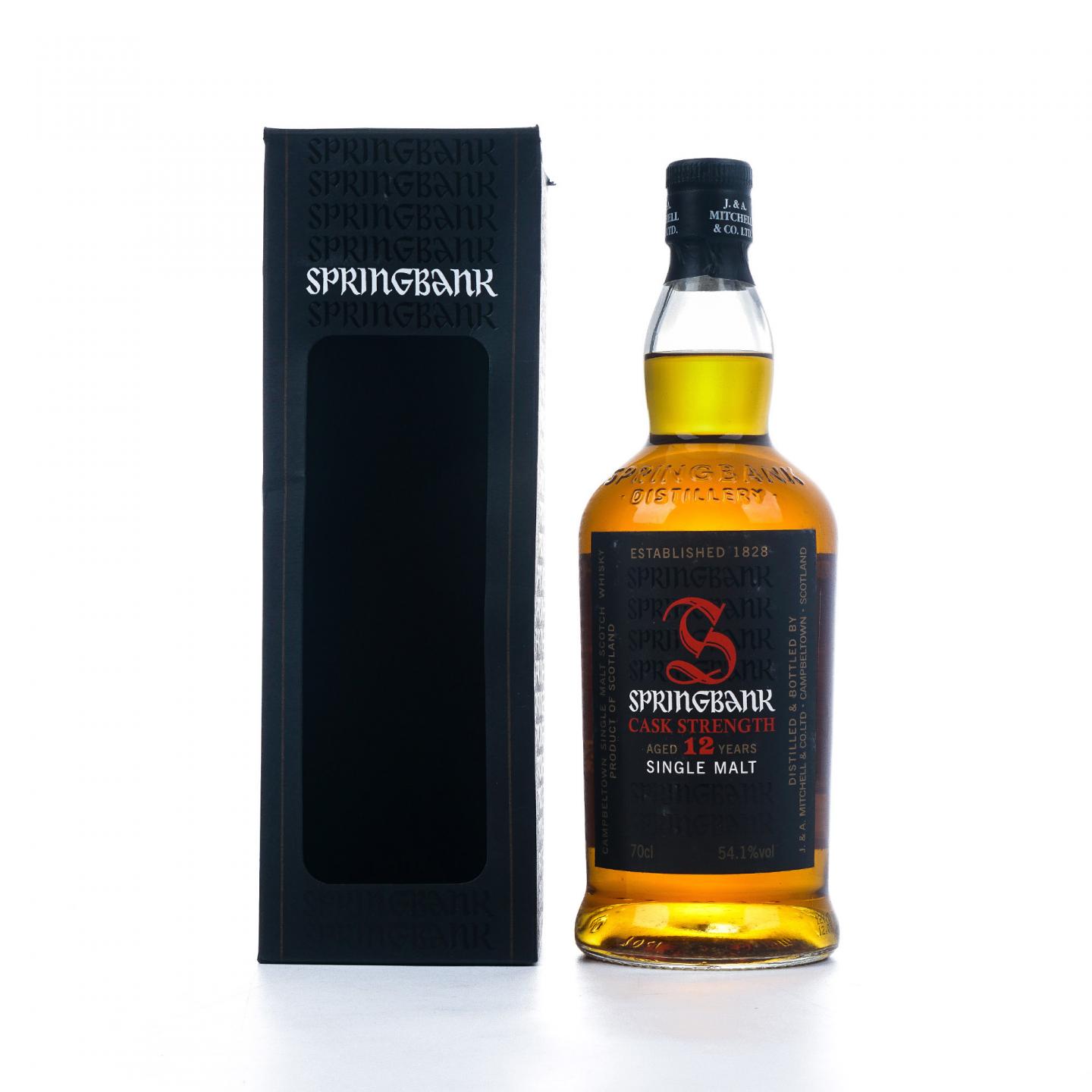 Springbank 云顶 12年 2016 桶强 54.1%vol.