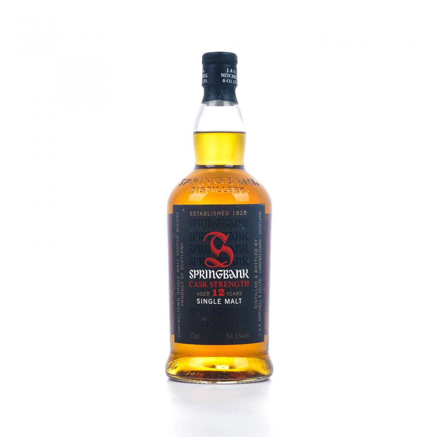 Springbank 云顶 12年 2016 桶强 54.1%vol.
