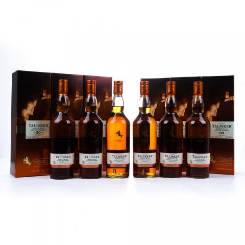 Talisker 泰斯卡 30年 2017 6支原箱 国行