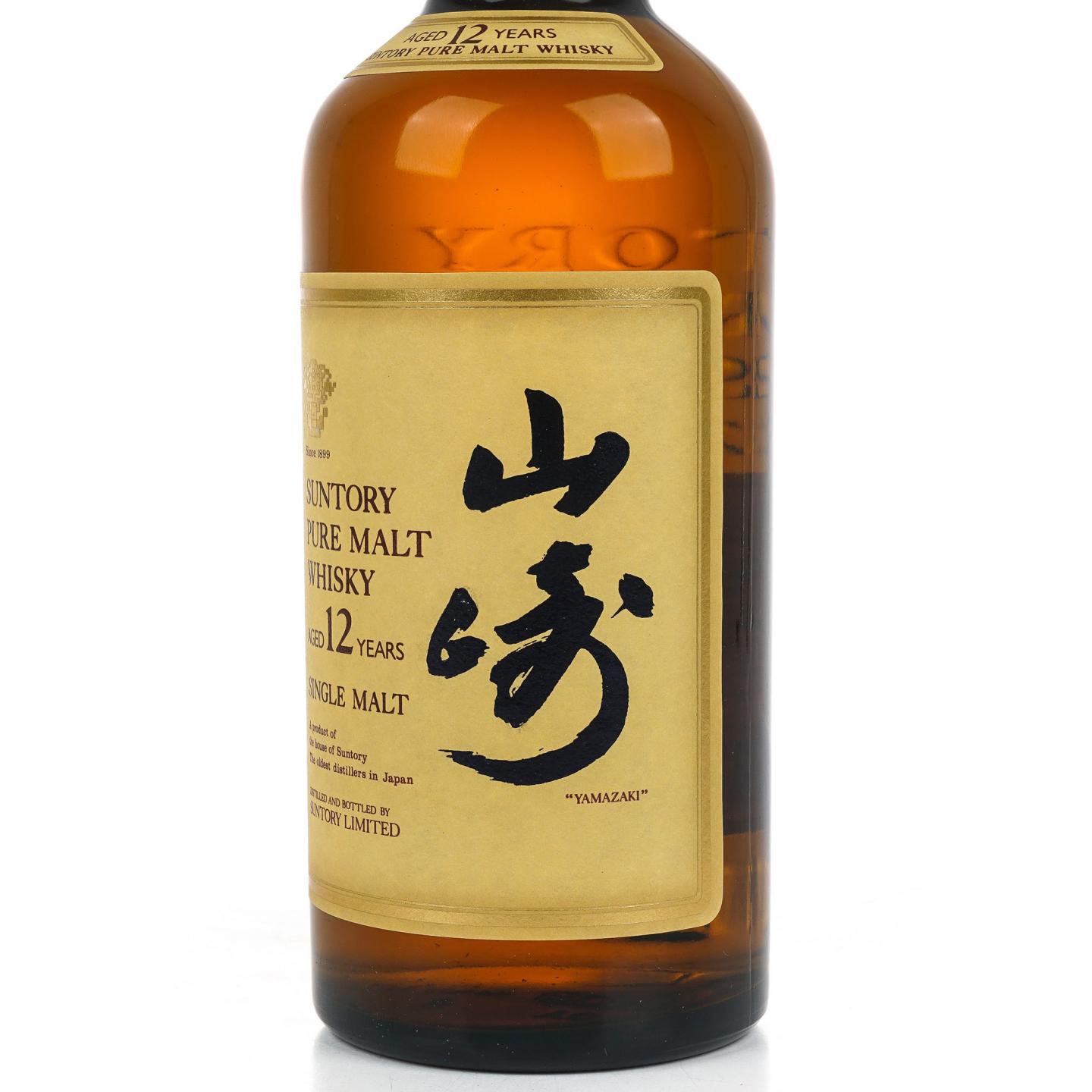 山崎 12年 金花标 Pure Malt 750ml
