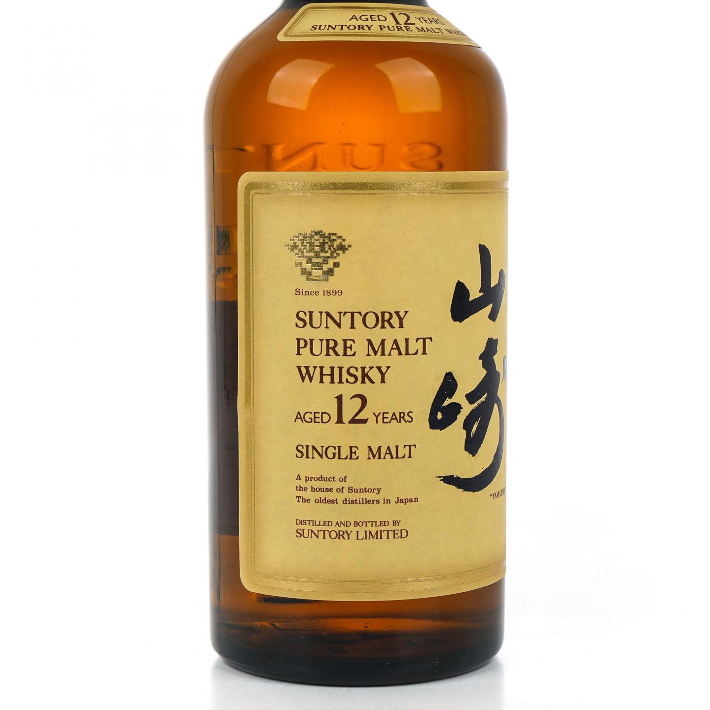 山崎 12年 金花标 Pure Malt 750ml