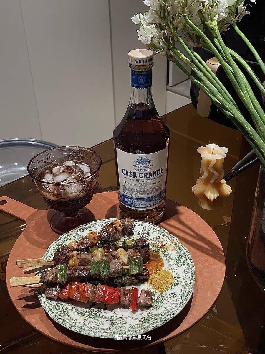 烧烤撸串喝一杯xo很舒服