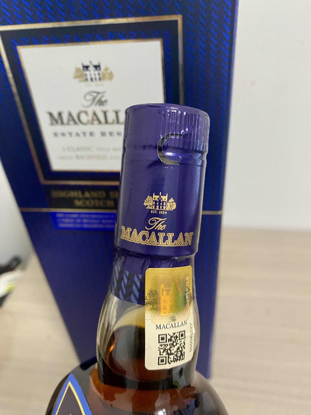 麦卡伦1824蓝色庄园2013年