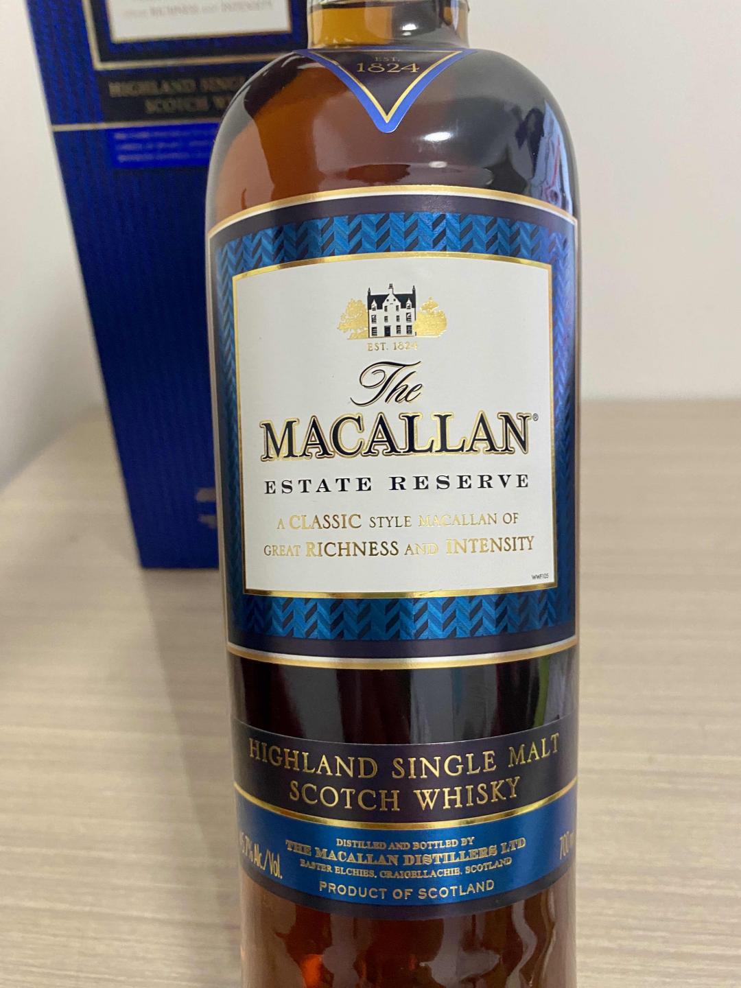 麦卡伦1824蓝色庄园2013年