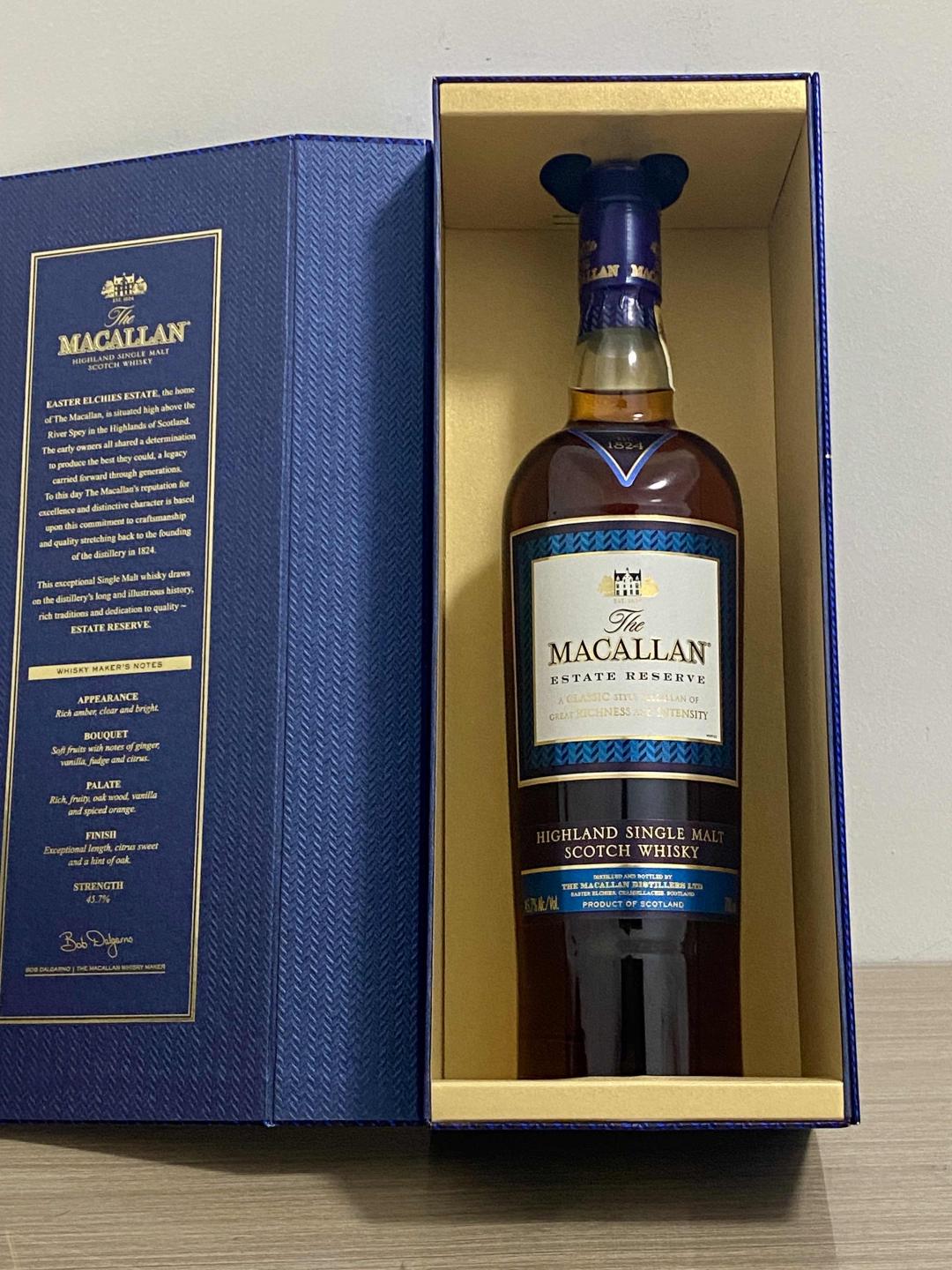 麦卡伦1824蓝色庄园2013年