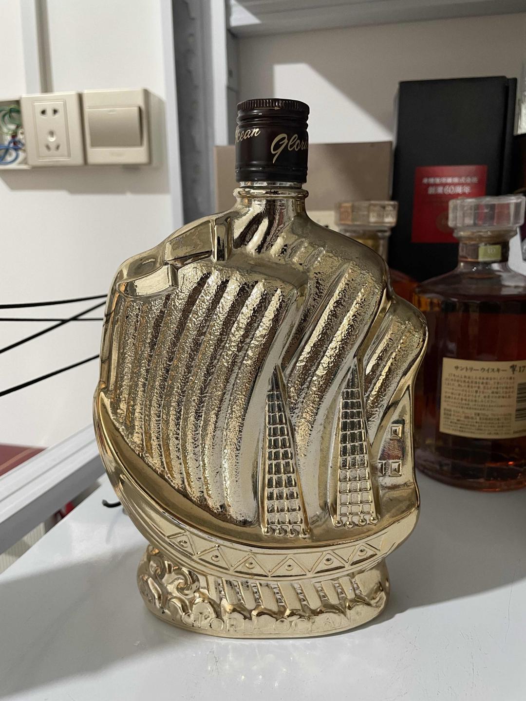 80年代三乐轻井泽金帆船威士忌