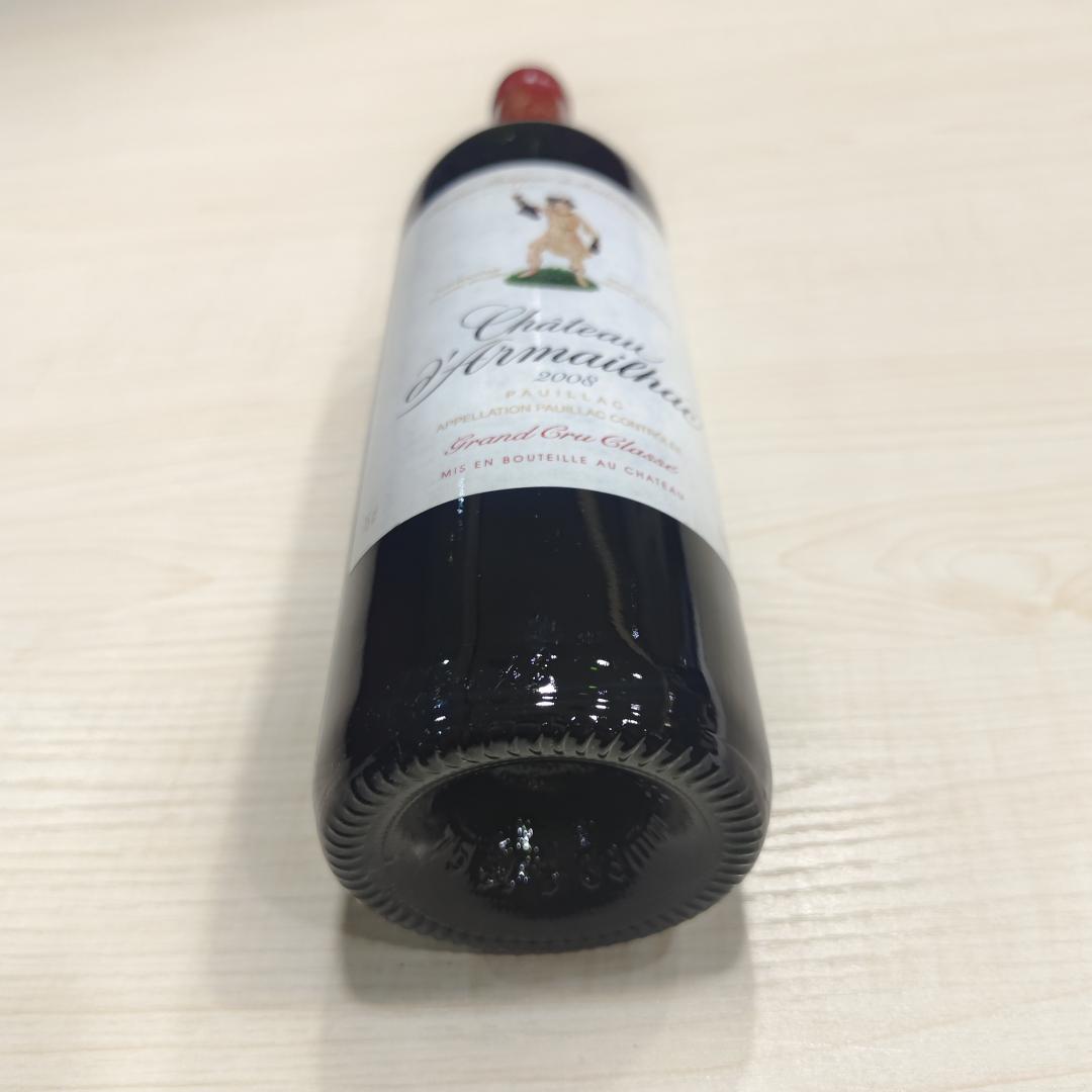 2008 Chateau d'Armailhac 达玛雅克/单人舞酒庄正牌干红葡萄酒 1支
