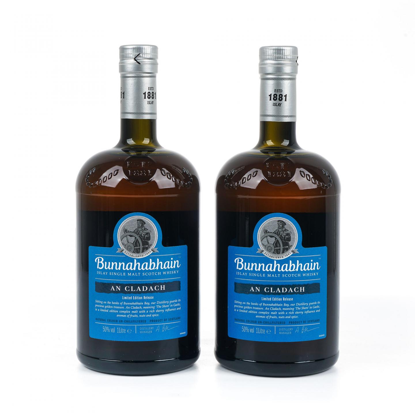 Bunnahabhain 布纳哈本 An Cladach 限量版 2瓶组*1升装