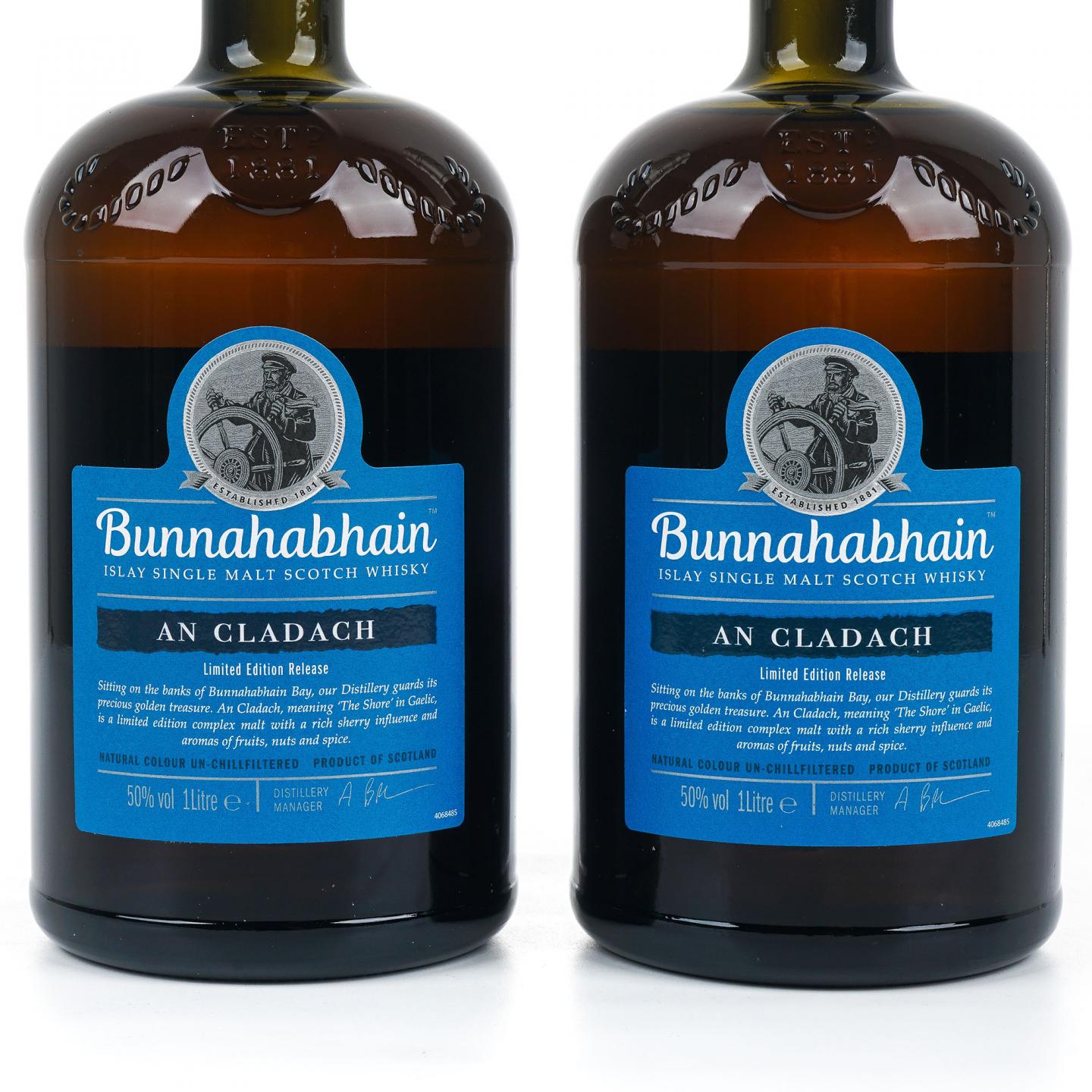Bunnahabhain 布纳哈本 An Cladach 限量版 2瓶组*1升装