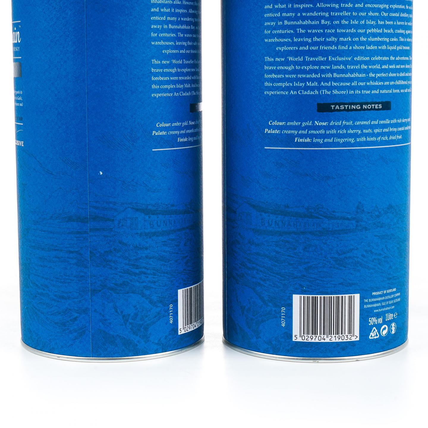 Bunnahabhain 布纳哈本 An Cladach 限量版 2瓶组*1升装