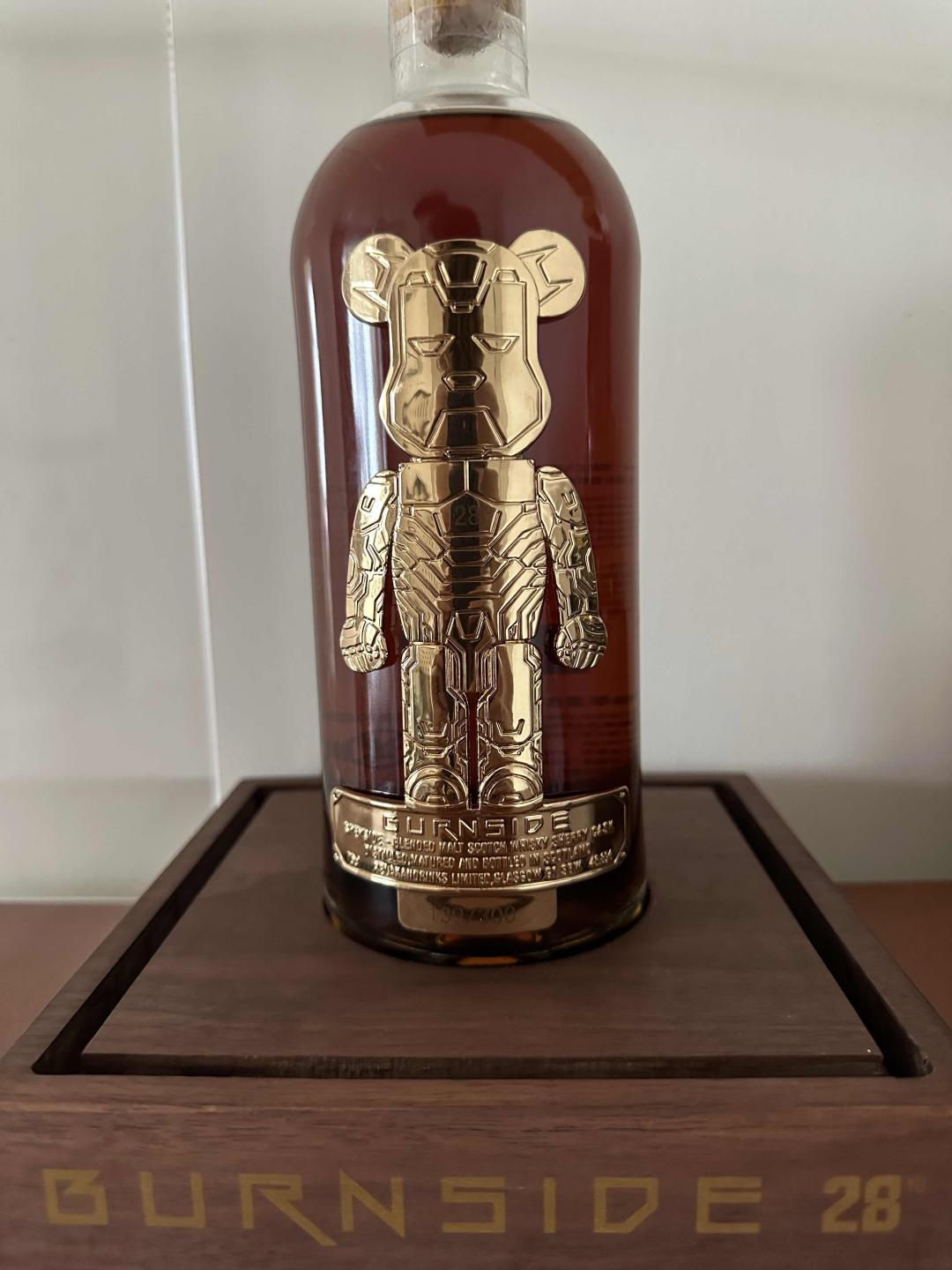 Balvenie 百富28年暴力熊潮牌雪梨单桶苏格兰单一麦芽威士忌礼盒装