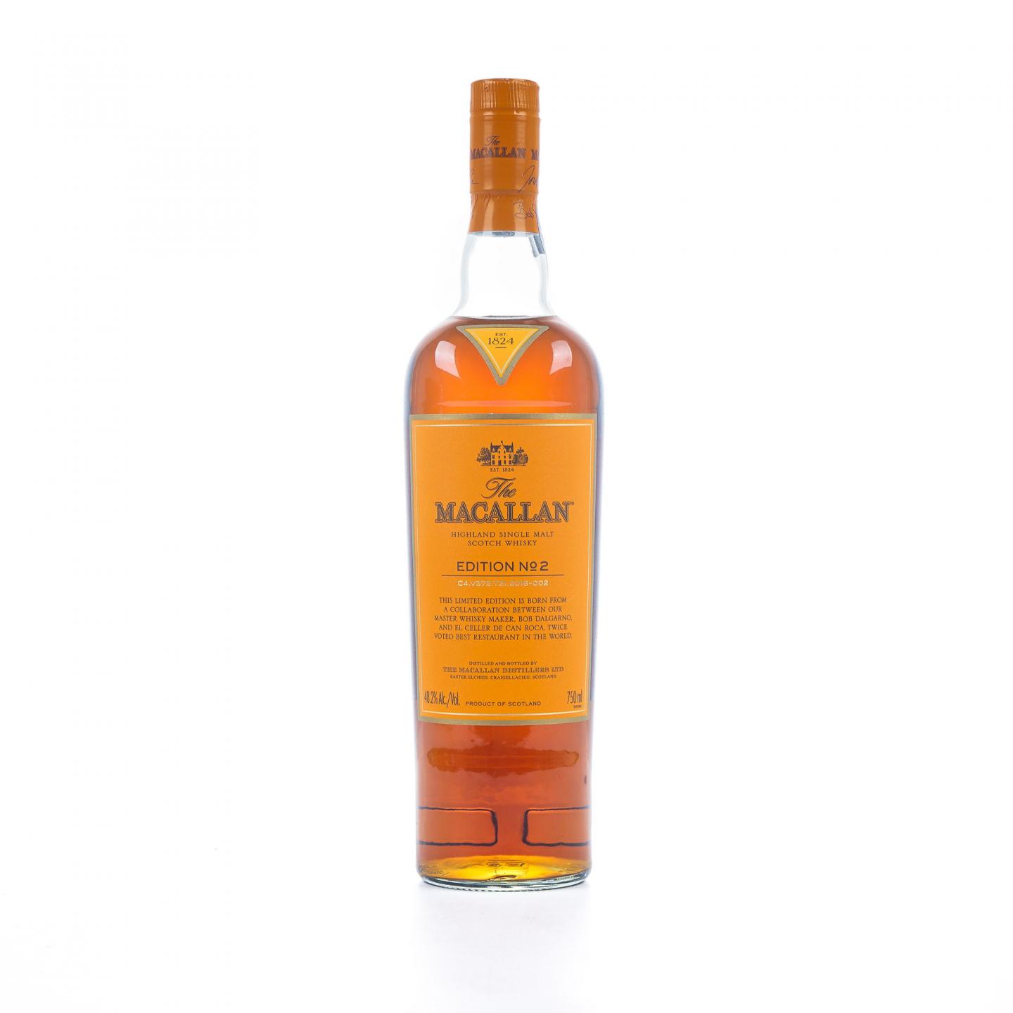 Macallan 麦卡伦 Edition No.2 750ml 2016