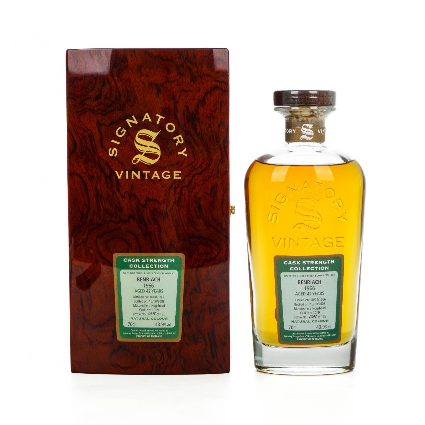 BenRiach 本利亚克 42年 1966-2008 SV