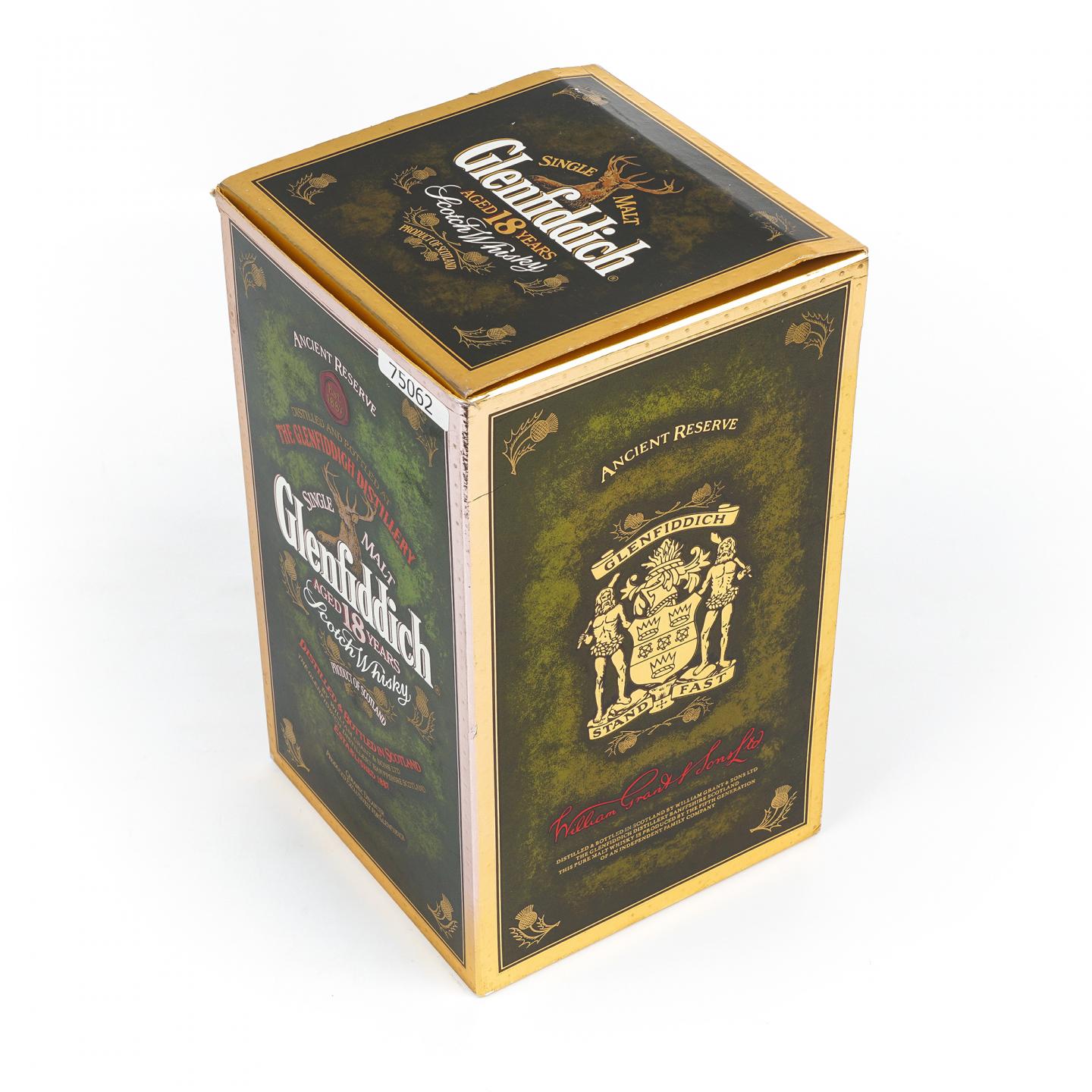 Glenfiddich 格兰菲迪 18年 绿瓷瓶 礼盒