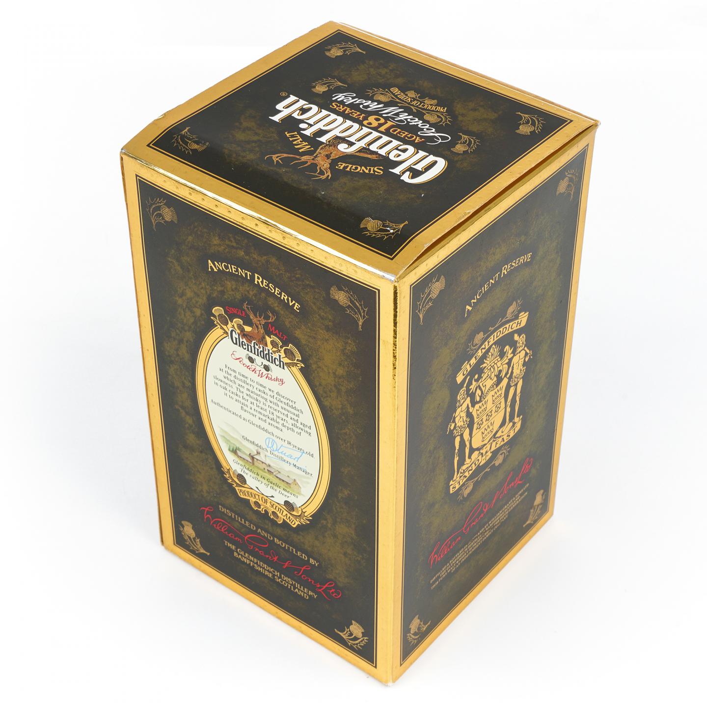 Glenfiddich 格兰菲迪 18年 绿瓷瓶 礼盒