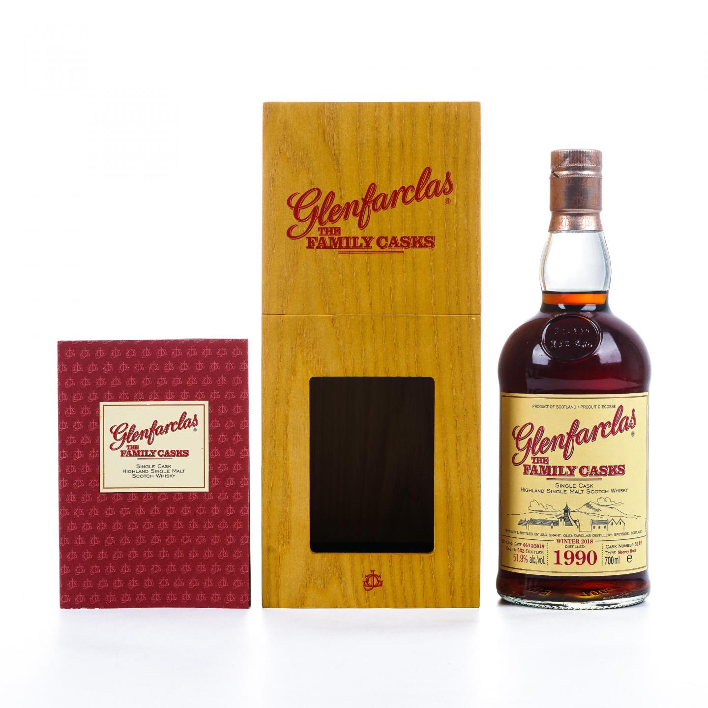 Glenfarclas 格兰花格 1990-2018 家族桶#5117