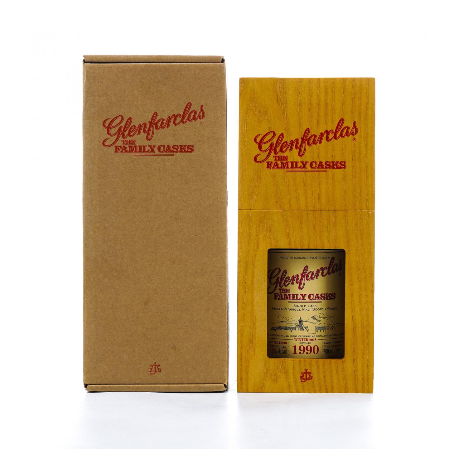 Glenfarclas 格兰花格 1990-2018 家族桶#5117