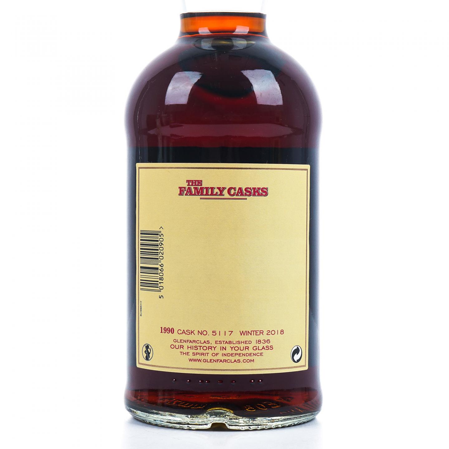 Glenfarclas 格兰花格 1990-2018 家族桶#5117