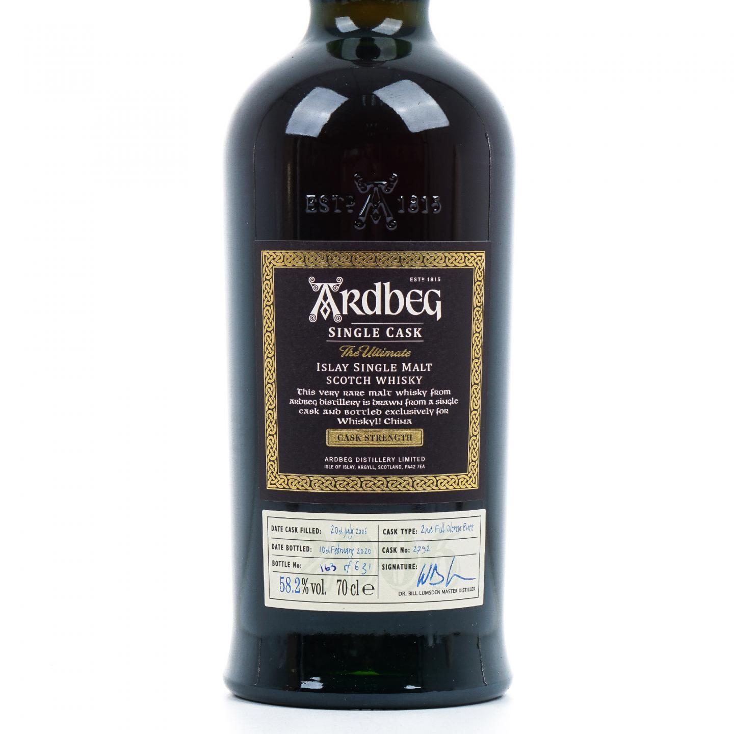 Ardbeg 阿贝 2006-2020 单桶#2792 Whisky L 行货