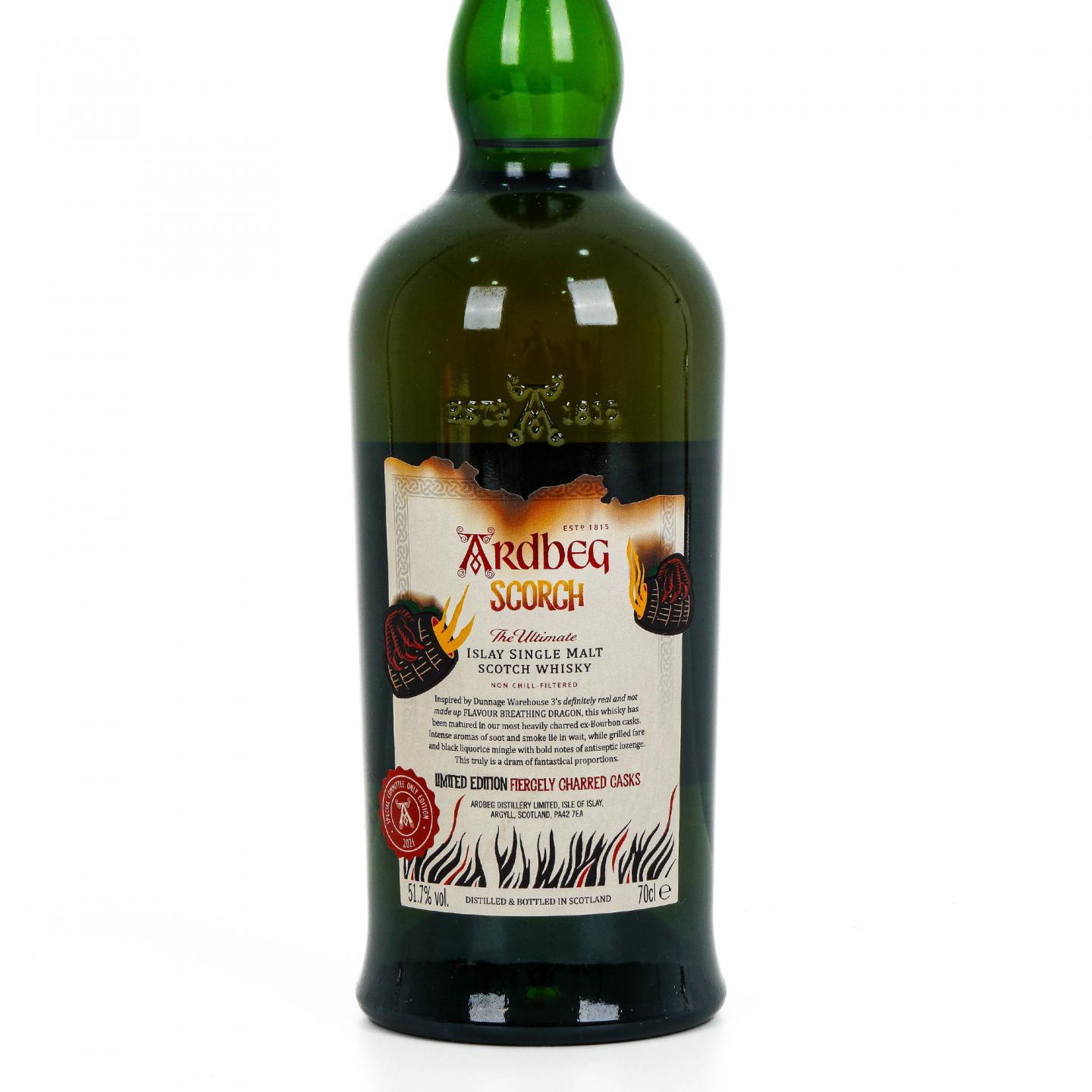 Ardbeg 阿贝 Scorch 火龙 Feis Ile 2021 会员版