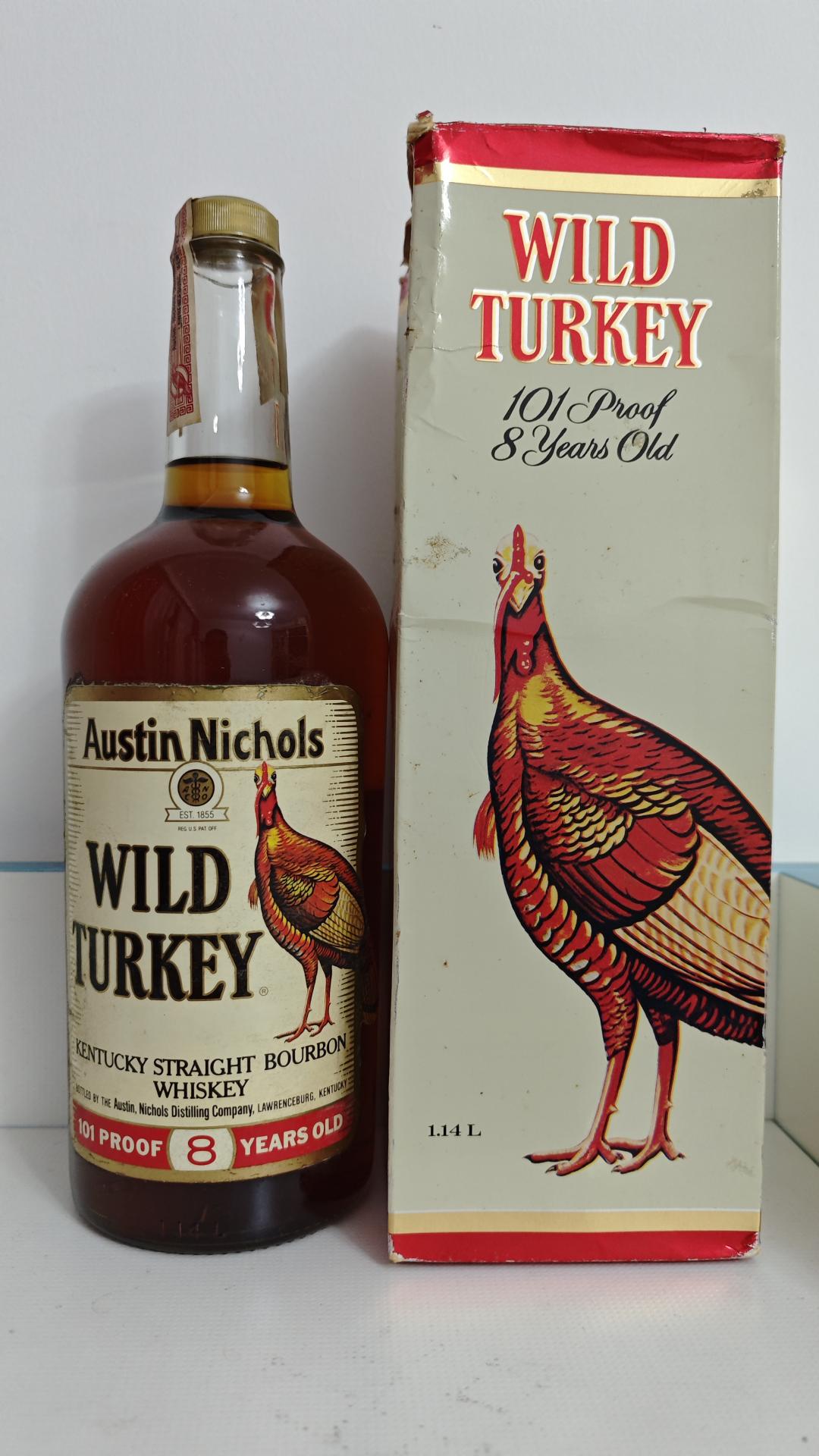 Wild Turkey 初代8年(1970年版本)