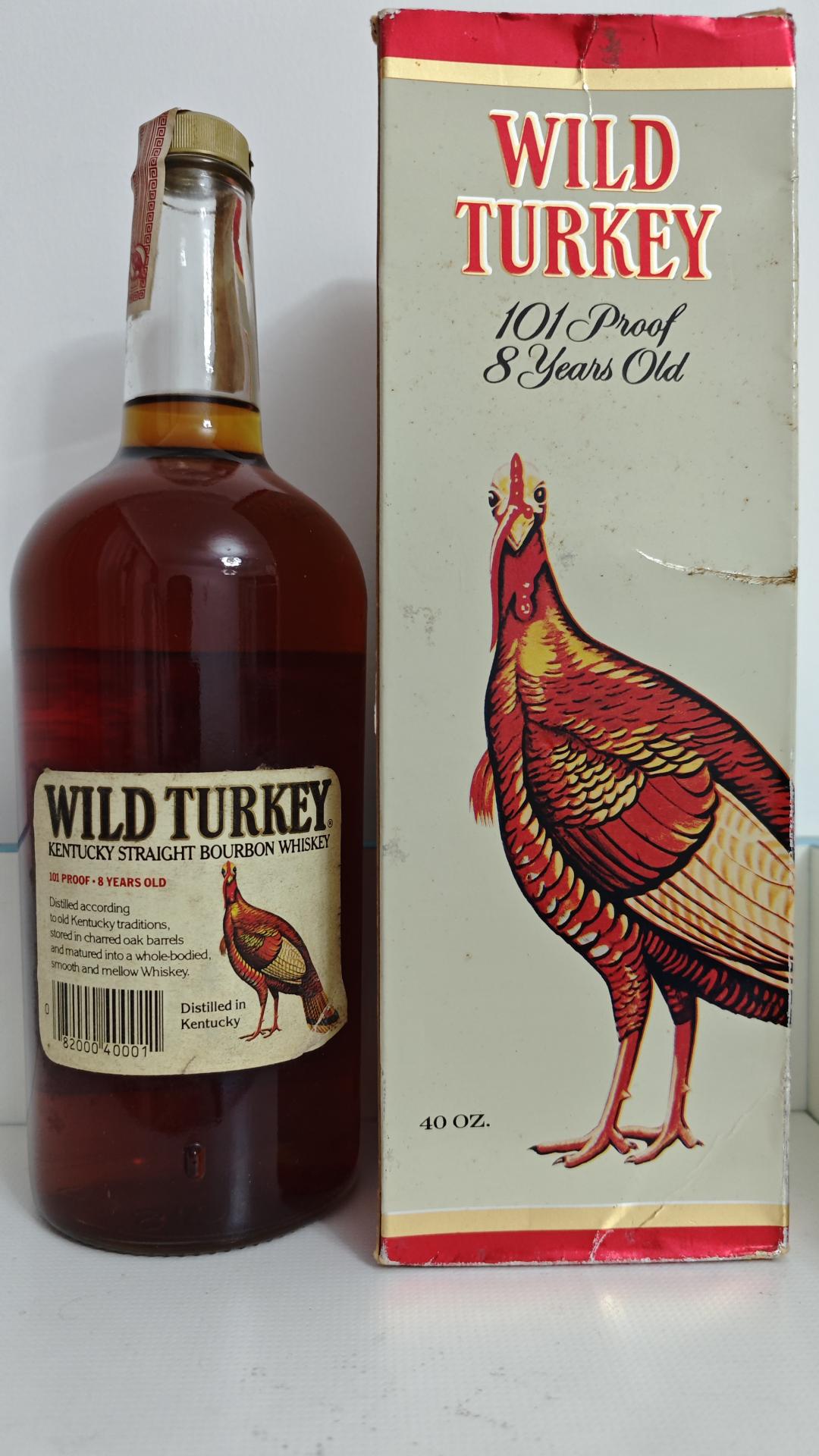 Wild Turkey 初代8年(1970年版本)