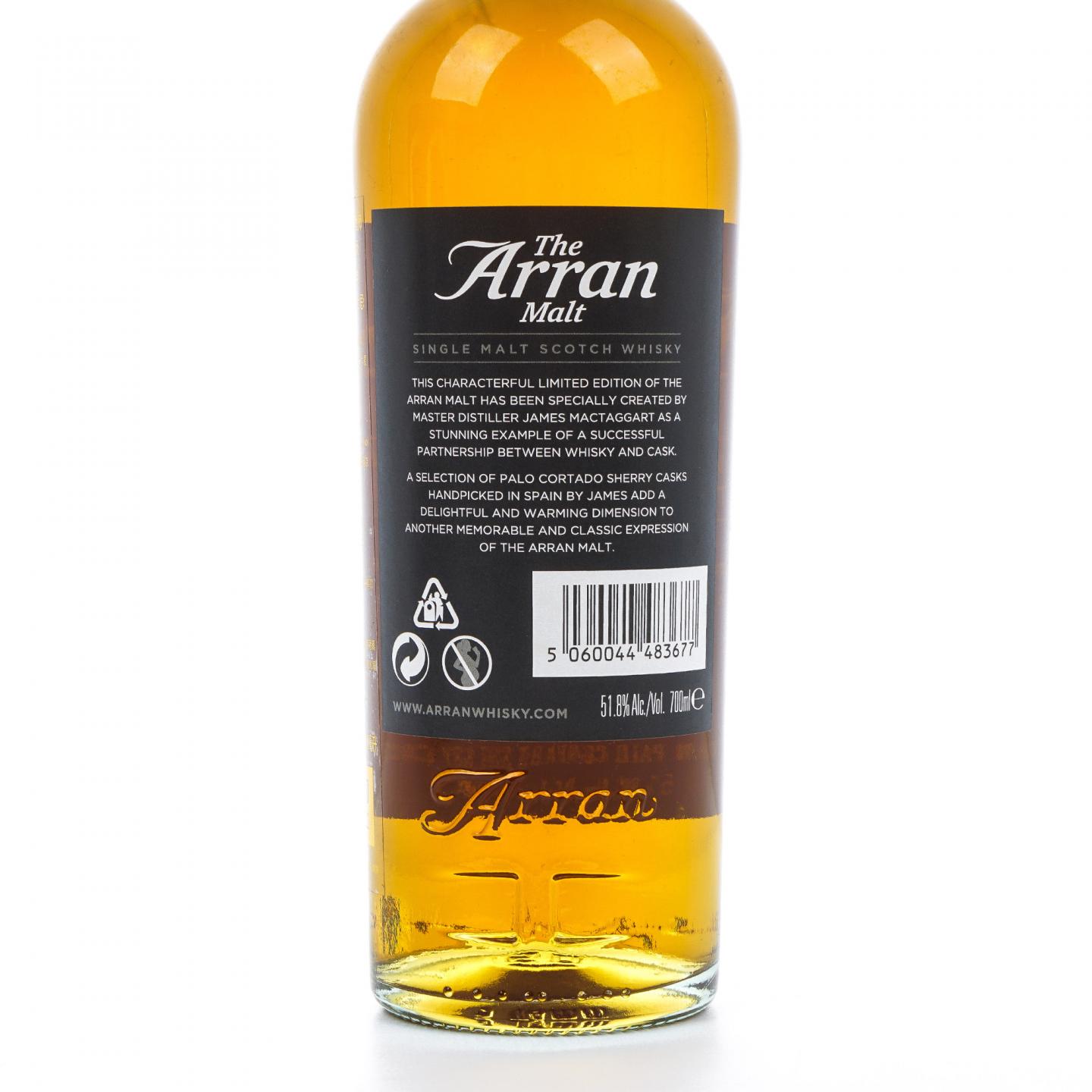Arran 艾伦 12年 首席调酒师系列 第二版