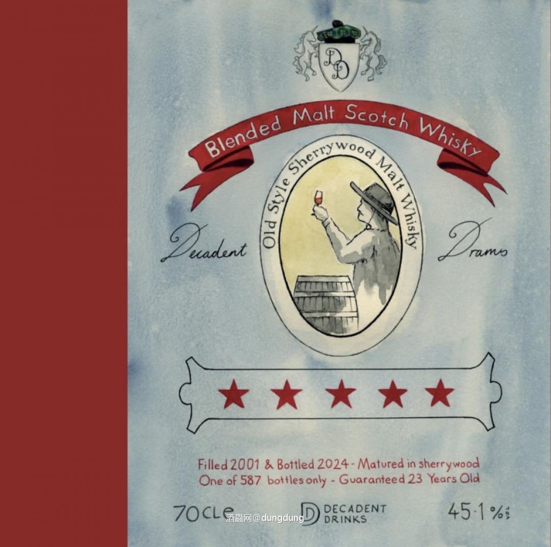 Decadent Drams Blended Malt - 23 years