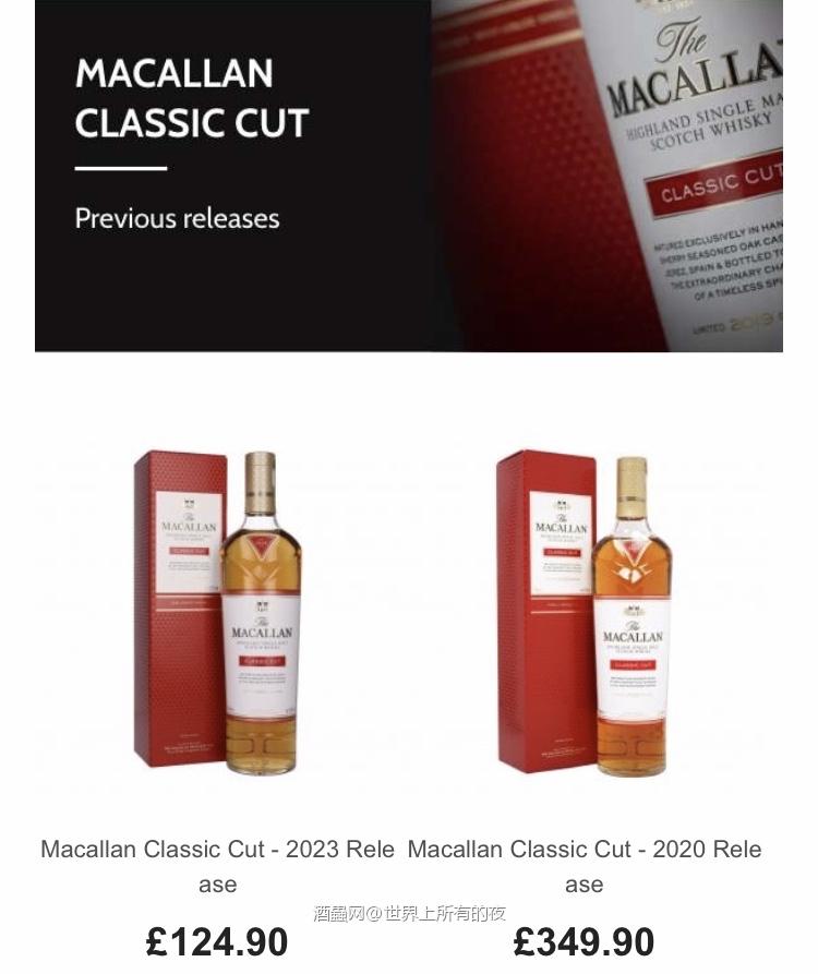 Macallan Classic Cut - 2024 Release