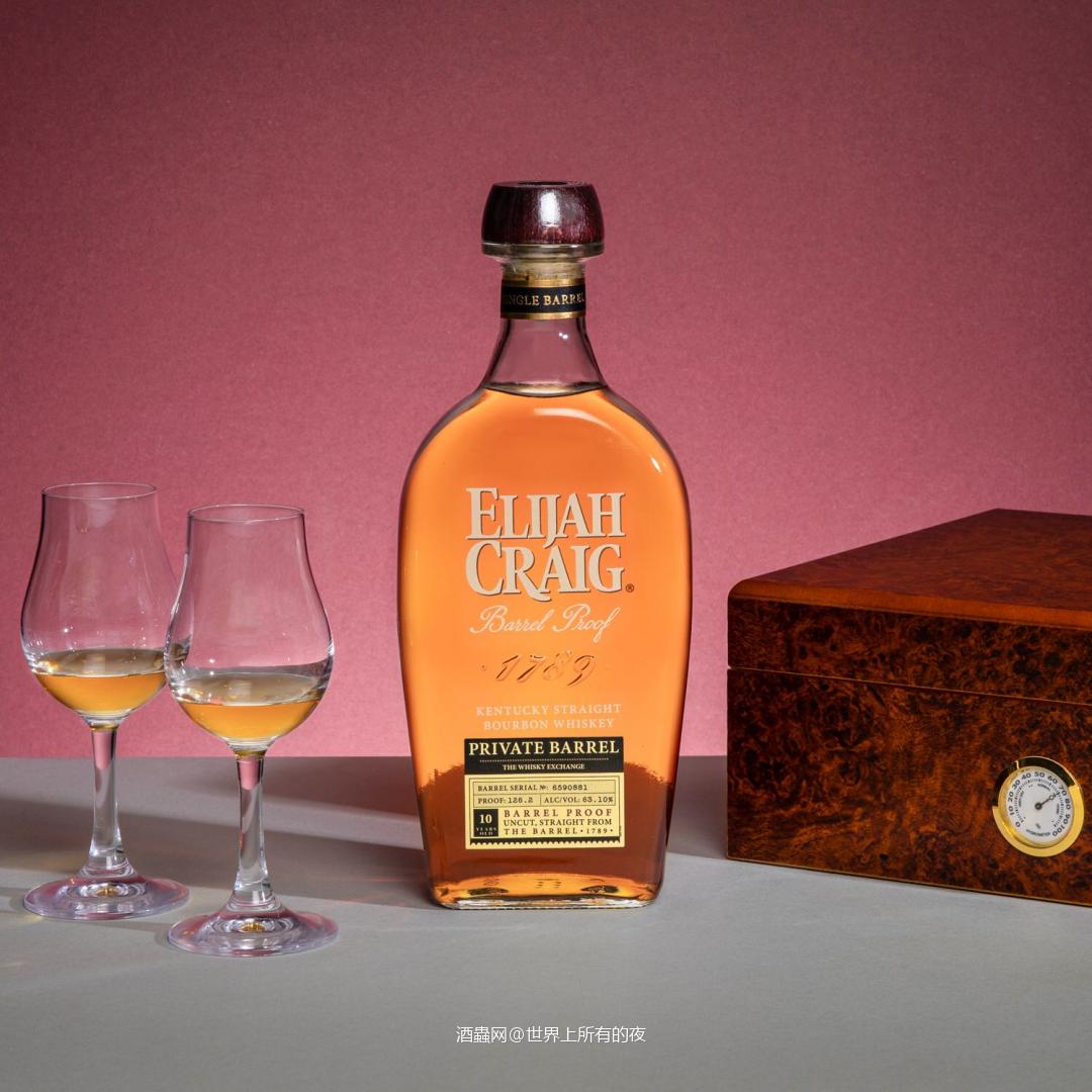 Barrel proof bourbon ELIJAH CRAI