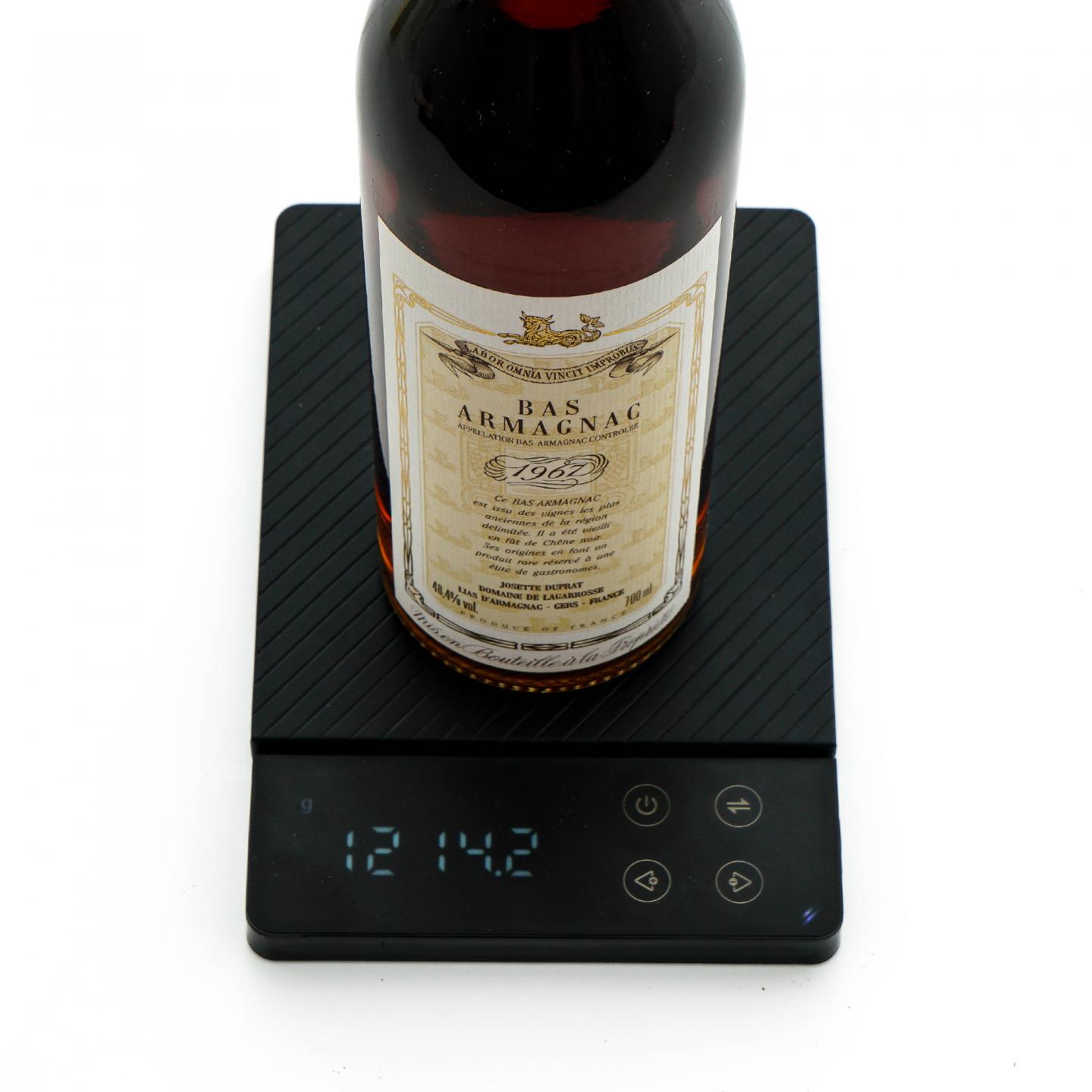 Domaine de Lagarrosse Bas Armagnac 1967年份雅文邑