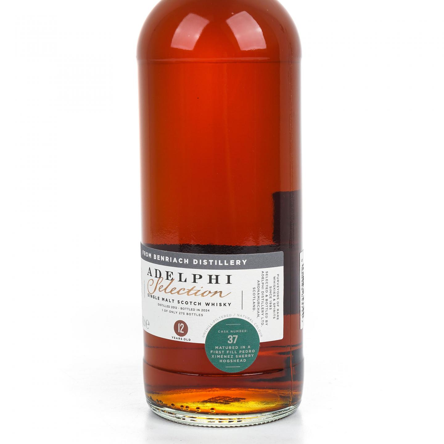 BenRiach 本利亚克 12年 2012-2024 Adelphi