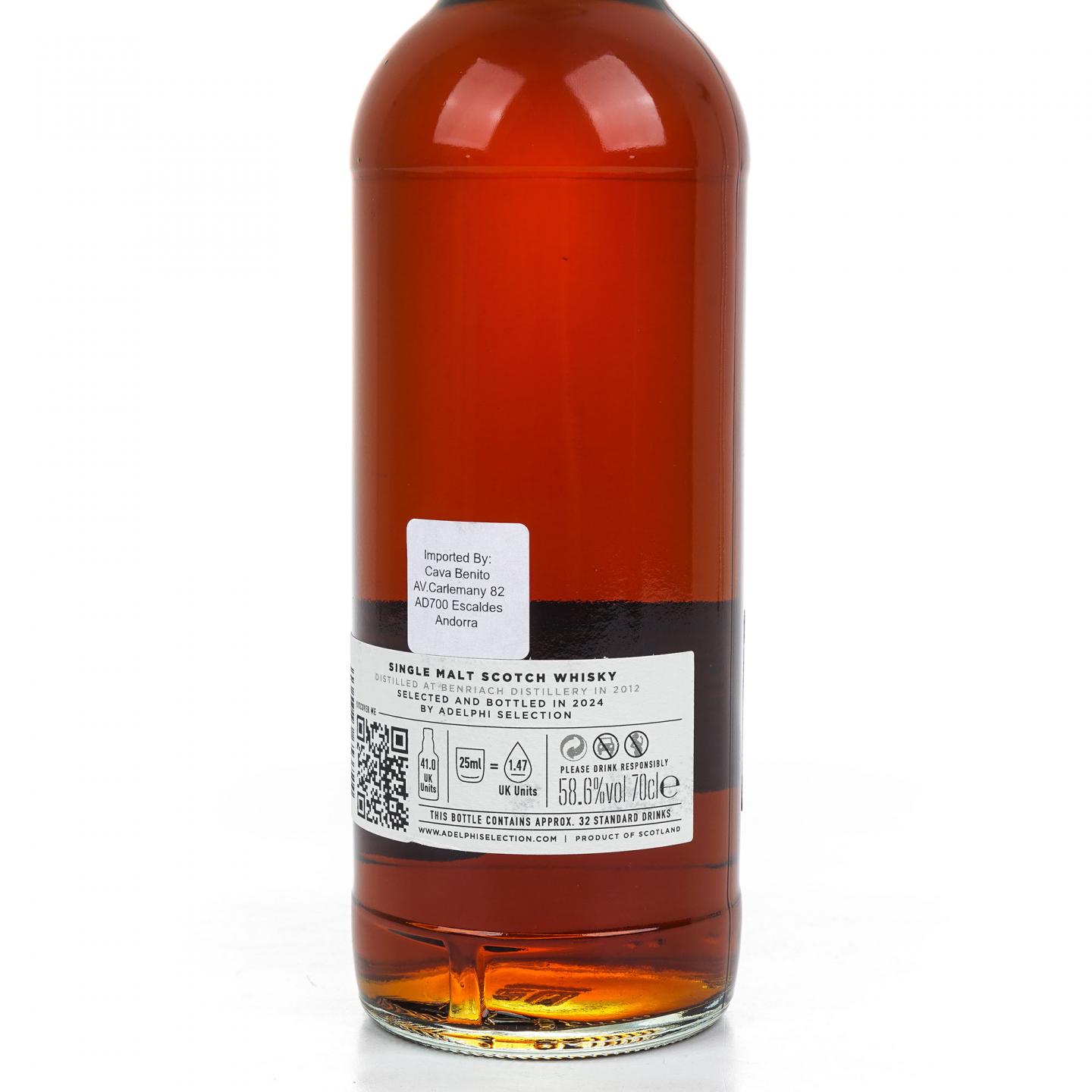 BenRiach 本利亚克 12年 2012-2024 Adelphi