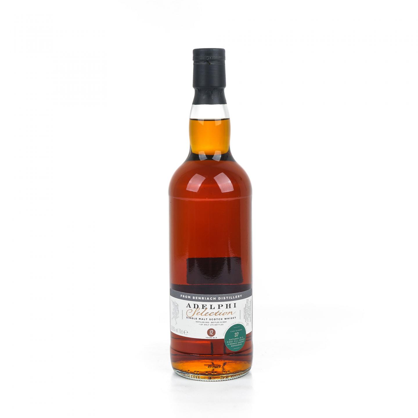 BenRiach 本利亚克 12年 2012-2024 Adelphi 58.6%