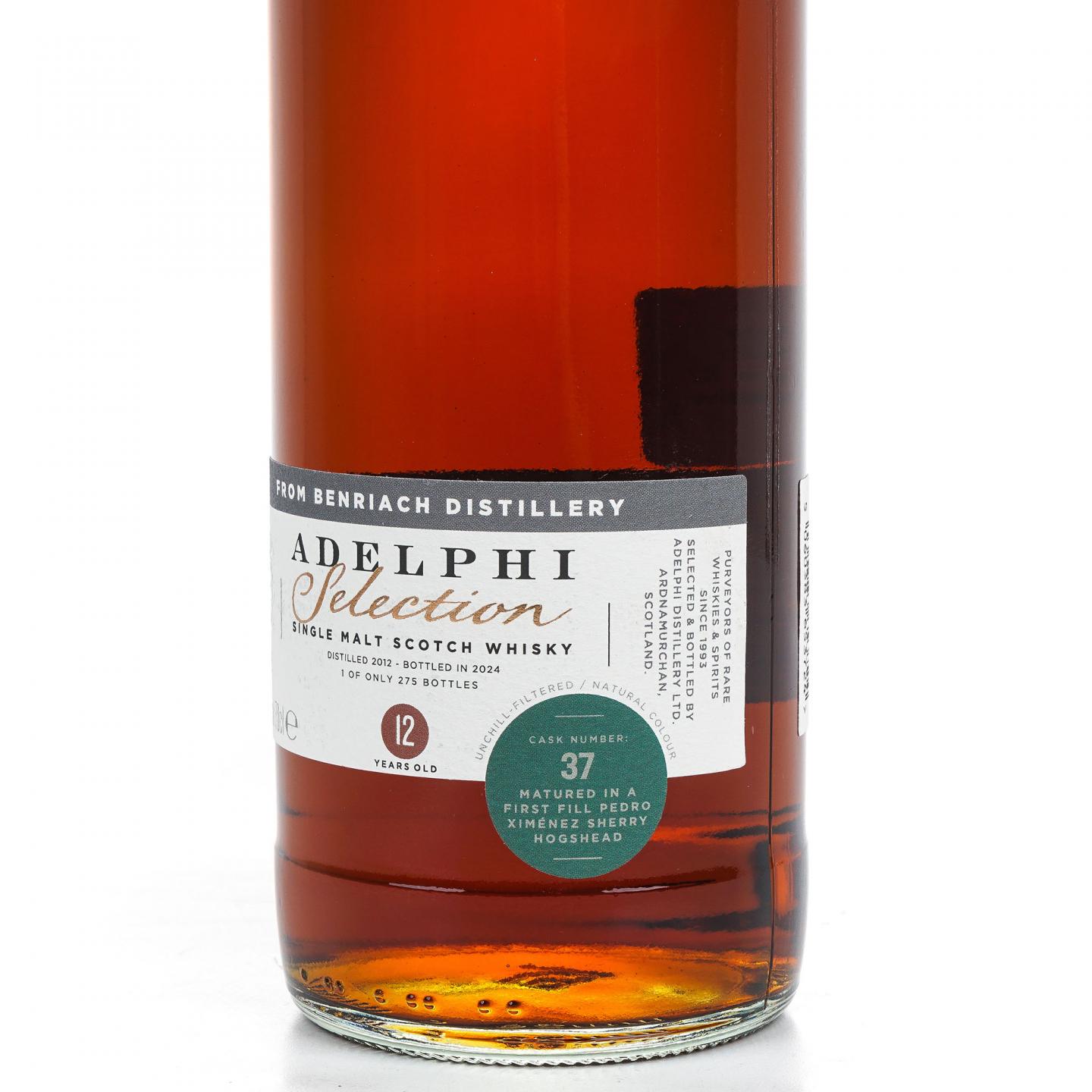 BenRiach 本利亚克 12年 2012-2024 Adelphi 58.6%