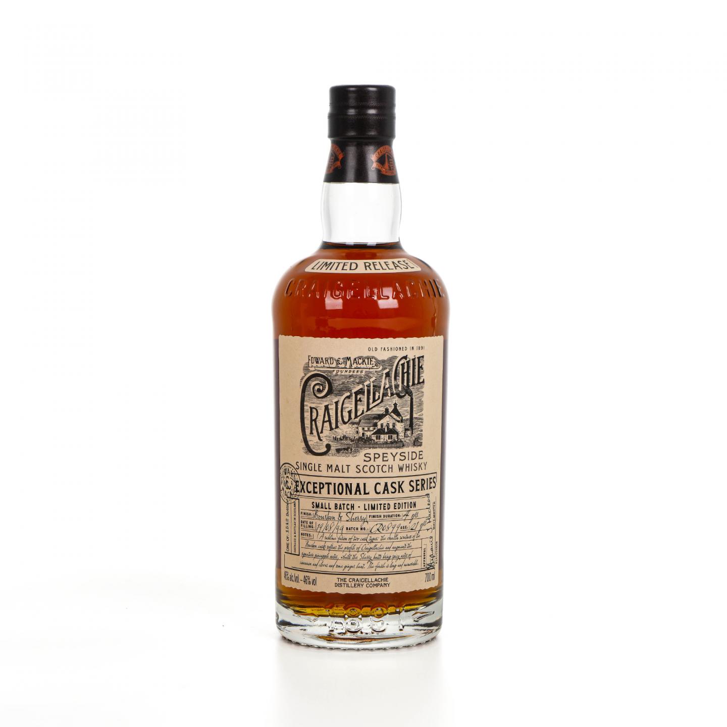 Craigellachie 克莱拉奇 21年 1999 ECS系列 行货
