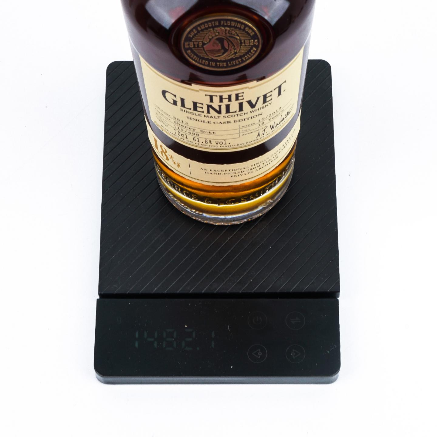 Glenlivet 格兰威特 18年 雪莉单桶#5813 2019 行货