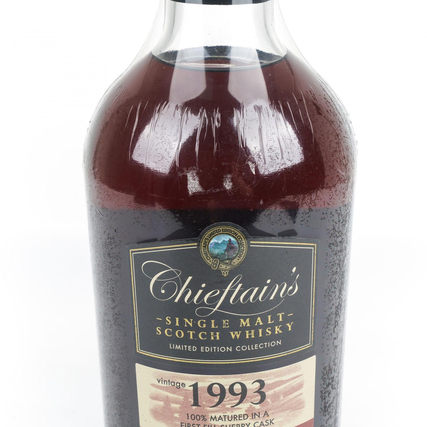 老酋长 Speyside 1993-2012 限量版 雪莉桶#3604