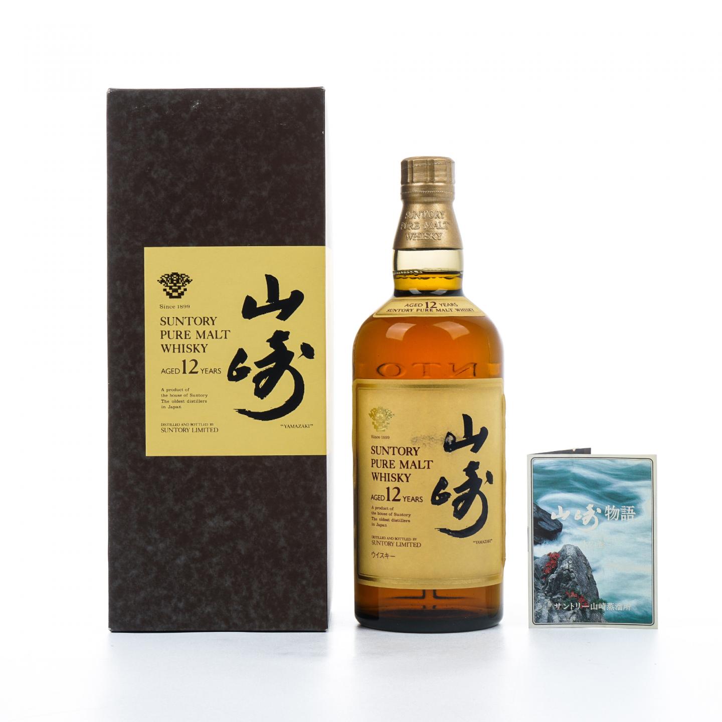 山崎 12年 金花标 纯麦 750ml