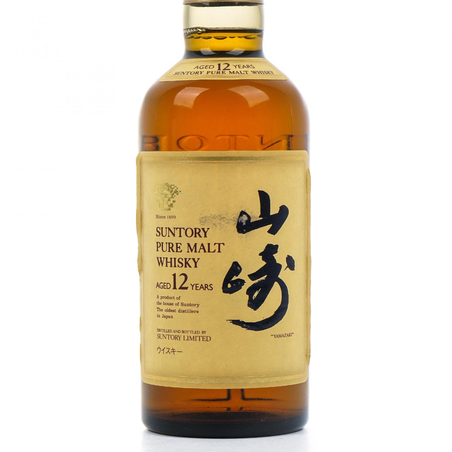 山崎 12年 金花标 纯麦 750ml