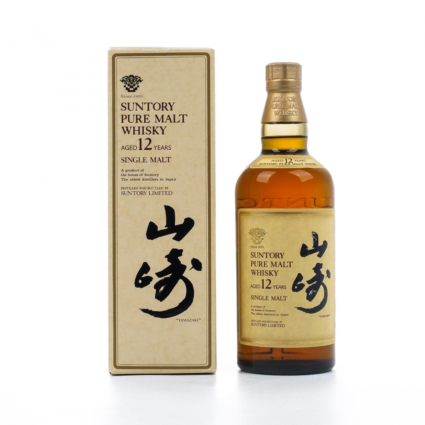 山崎 12年 金花标 Pure Malt 750ml