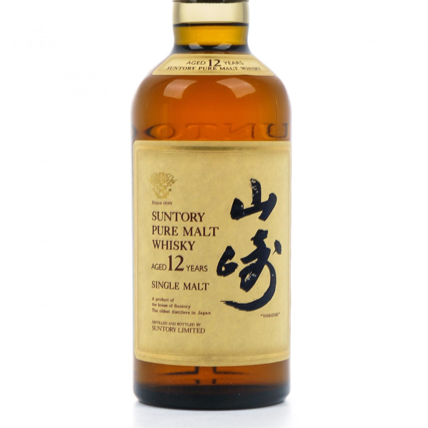 山崎 12年 金花标 Pure Malt 750ml