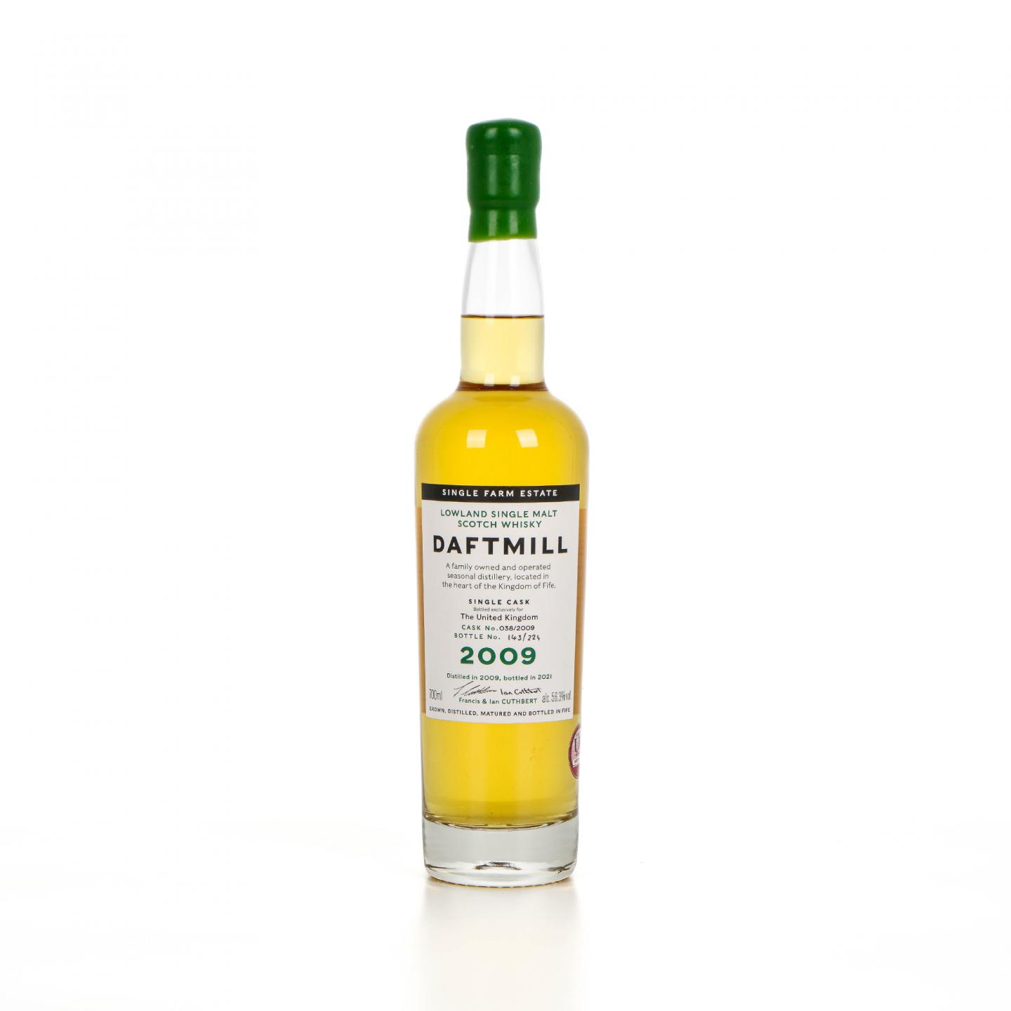 Daftmill 达夫特米尔 2009-2021 波本桶#038/2009 70cl