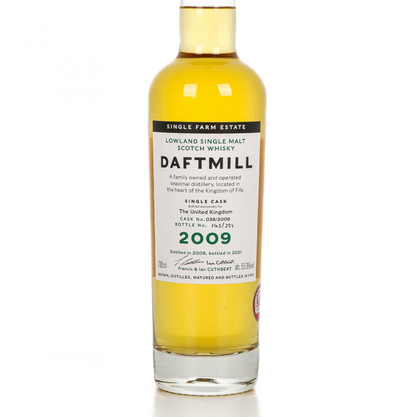Daftmill 达夫特米尔 2009-2021 波本桶#038/2009 70cl