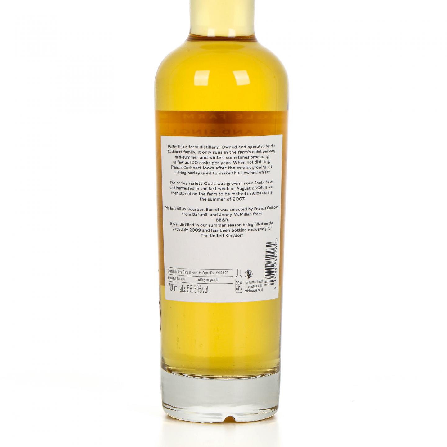 Daftmill 达夫特米尔 2009-2021 波本桶#038/2009 70cl