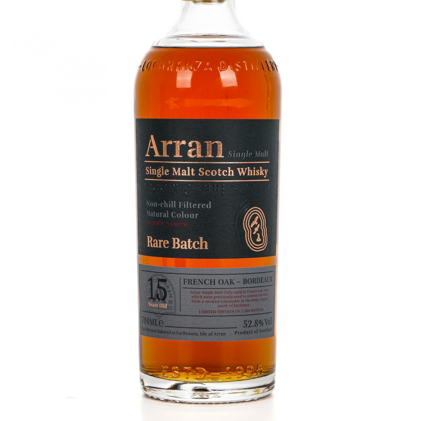 Arran 艾伦 15年 2021 Rare Batch系列